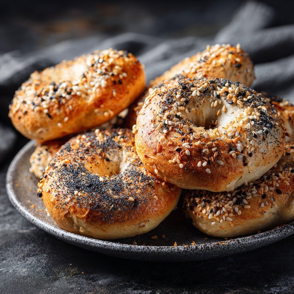 Protein Bagels With Whole Wheat