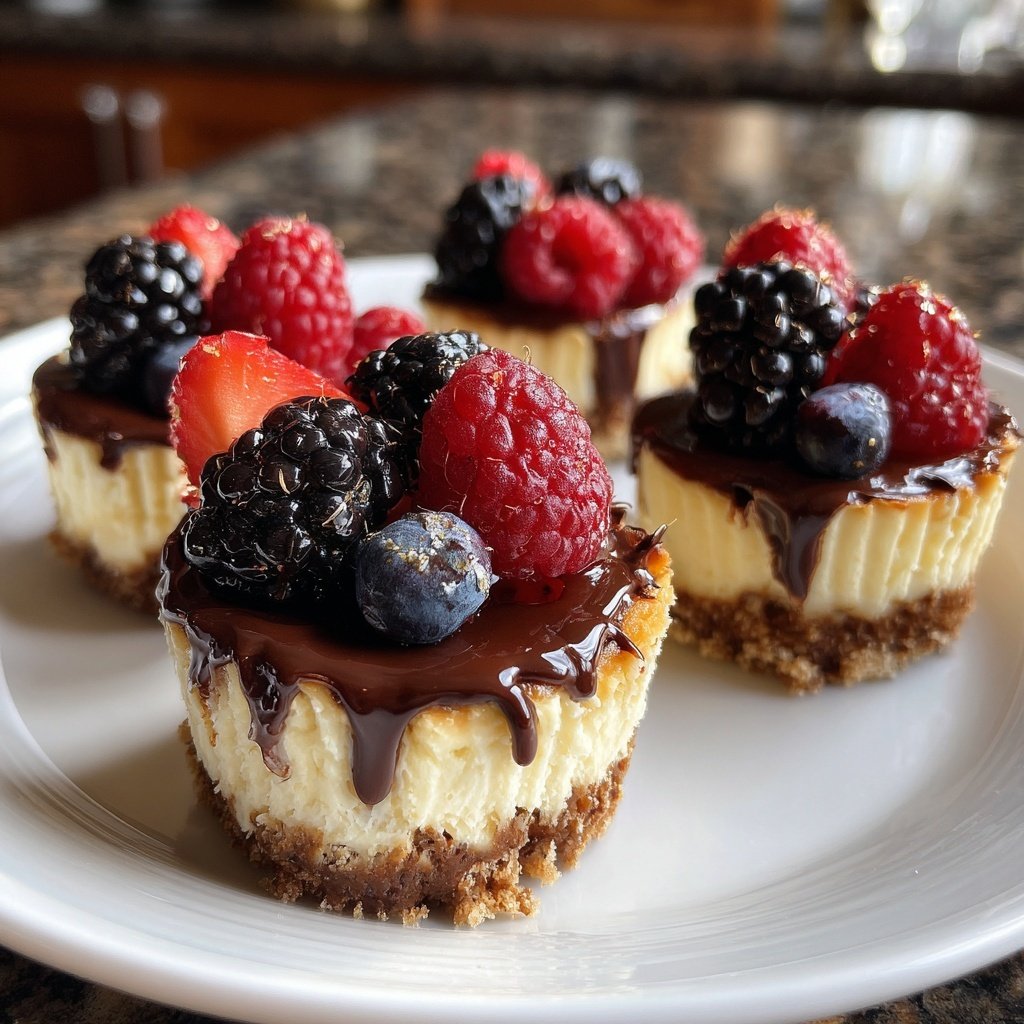 Super Bowl Dessert Mini Cheesecake Cups
