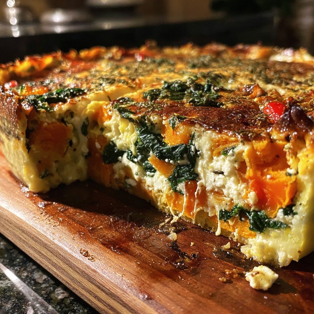 Baked Sweet Potato Veggie Bake