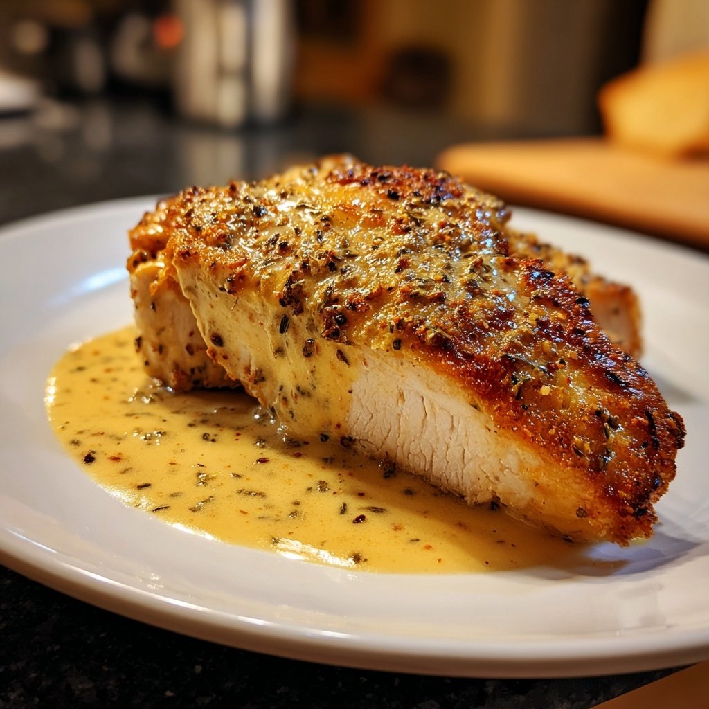Chicken Breast with Creamy Dijon Sauce