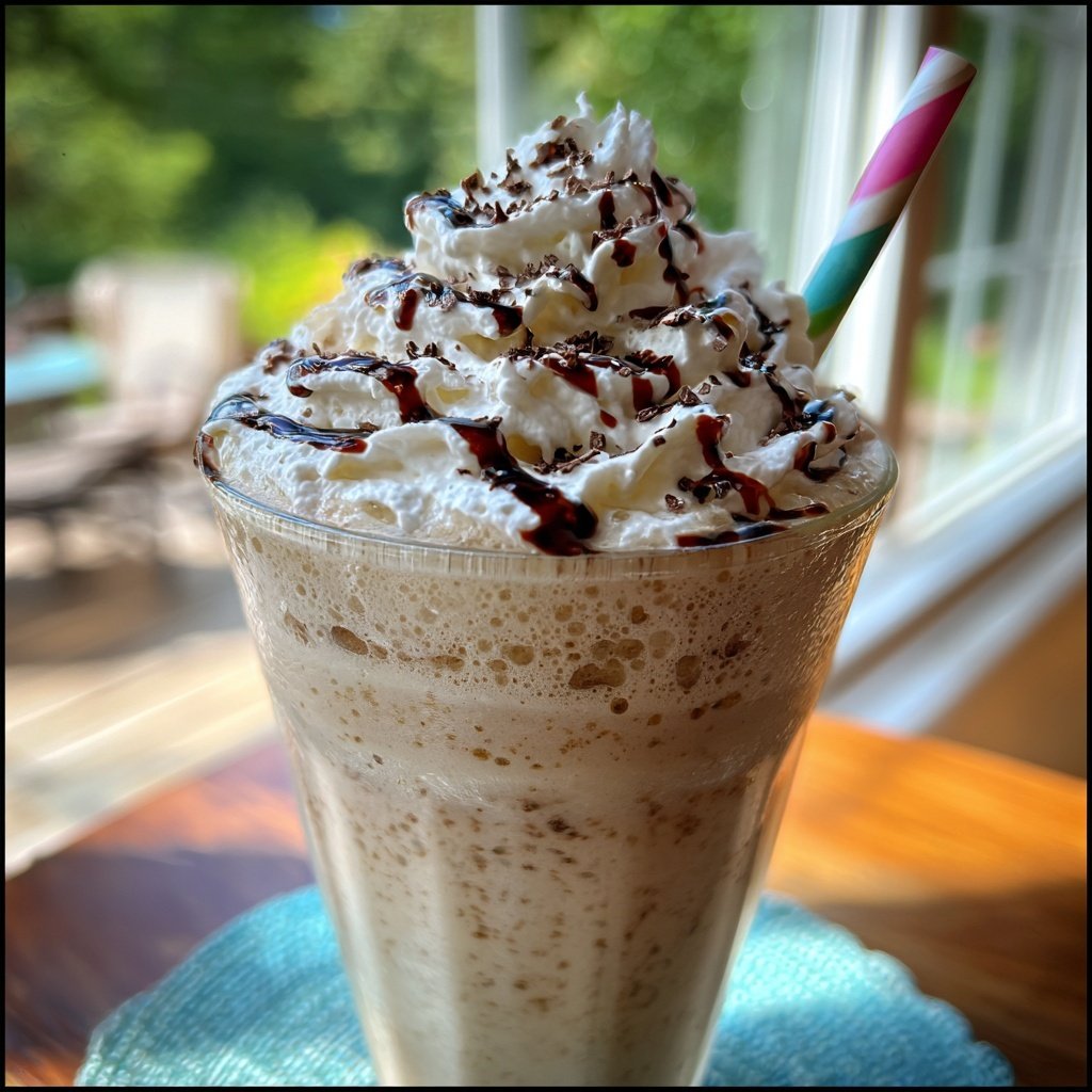 Vanilla Ice Cream Frappuccino