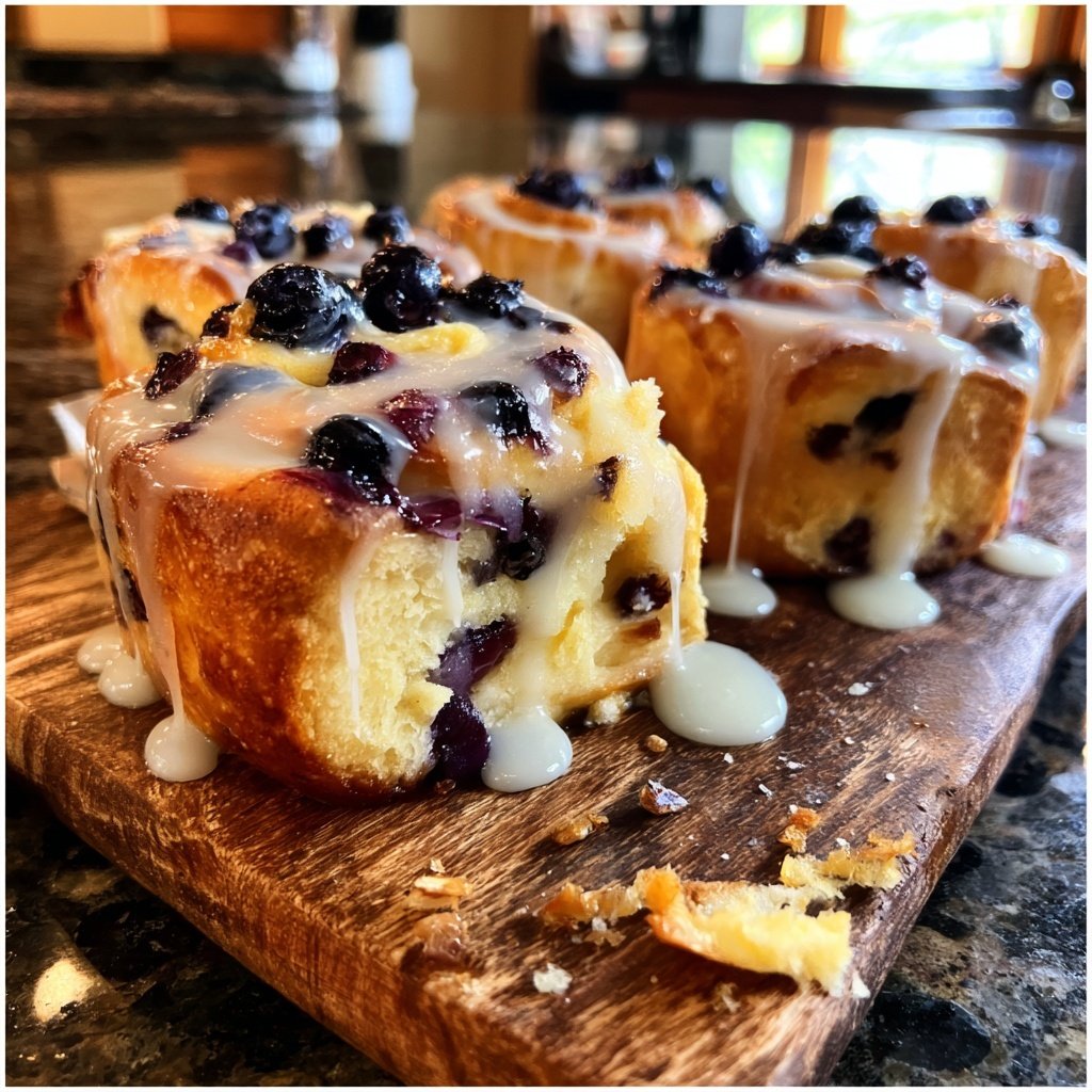 Blueberry Lemon Breakfast Rolls