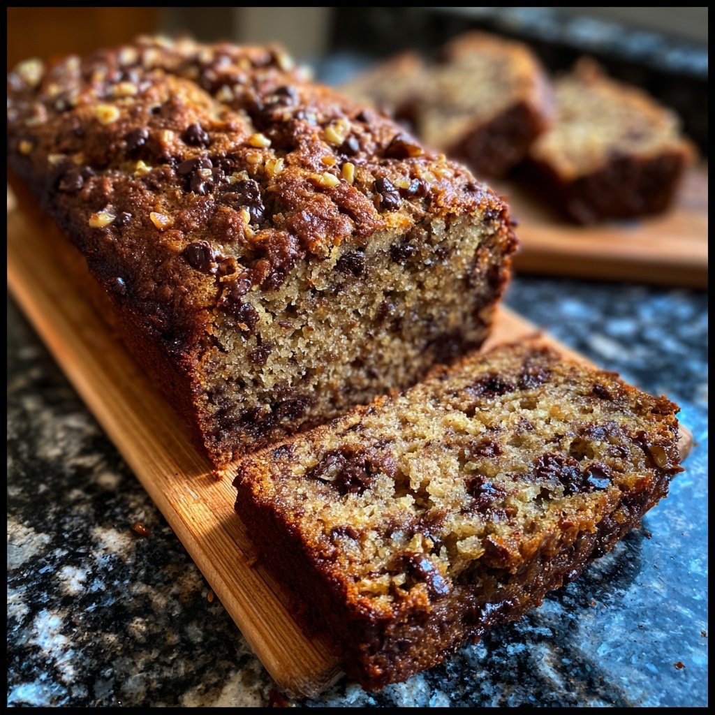 Chocolate Orange Walnut Snack Loaf