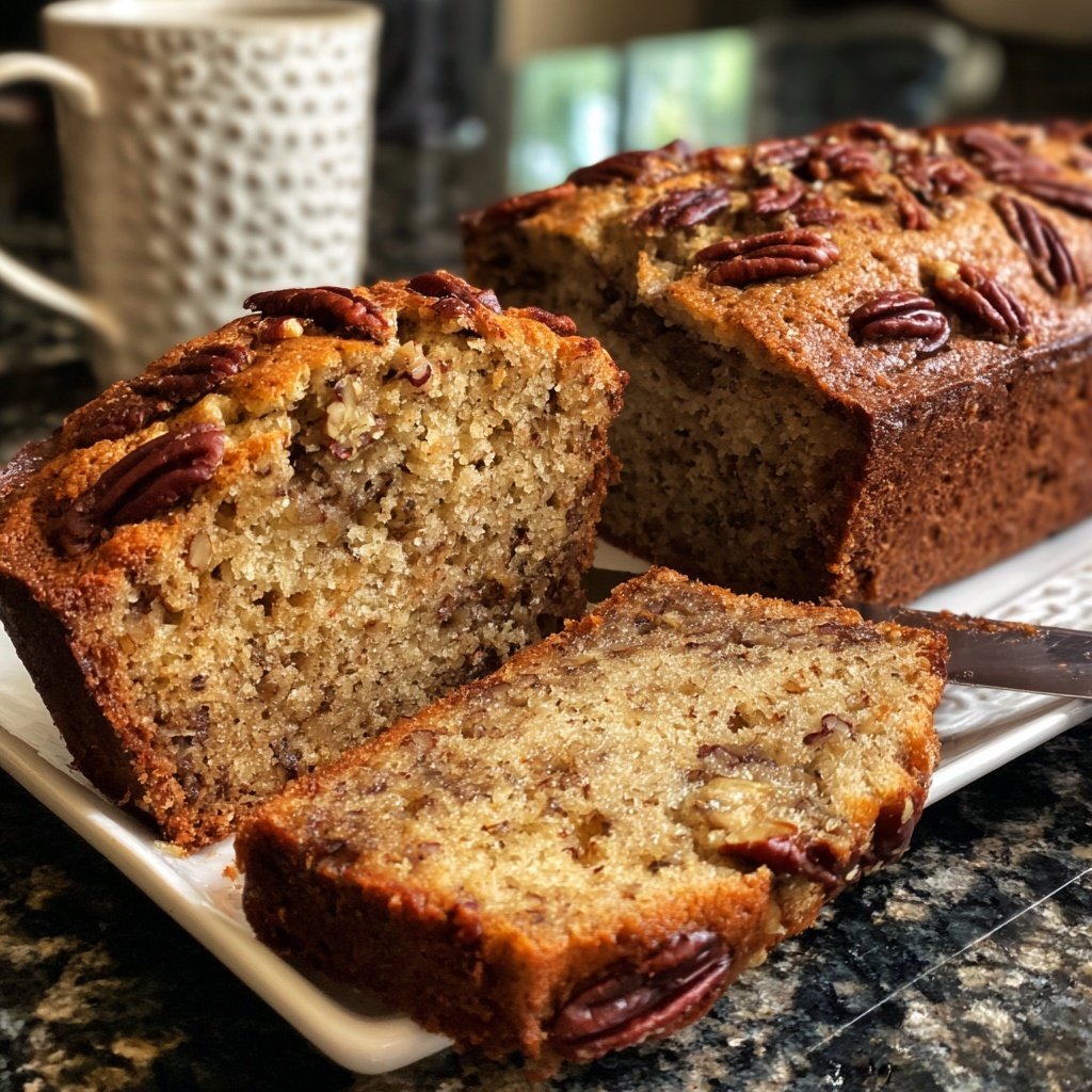 Banana Bread with Pecans Recipe