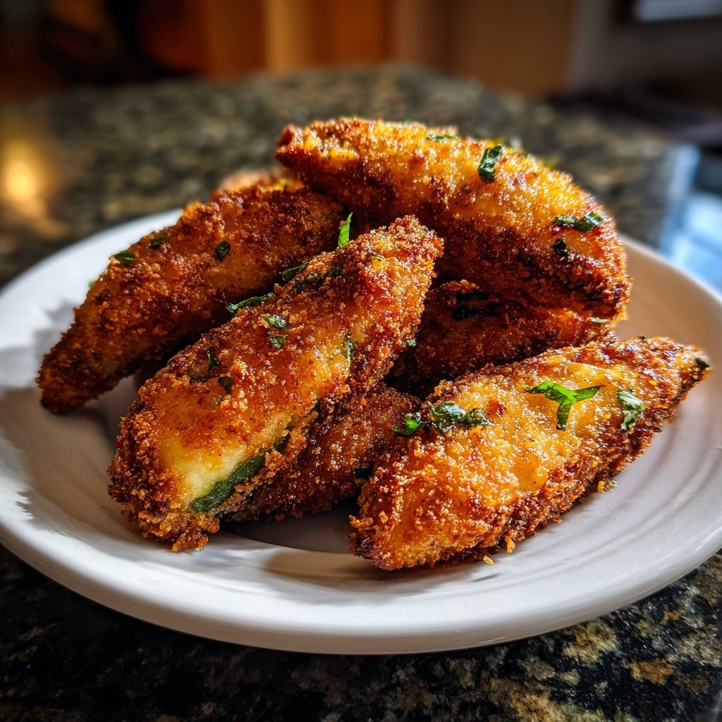 Jalapeno Poppers with Mozzarella and Herbs