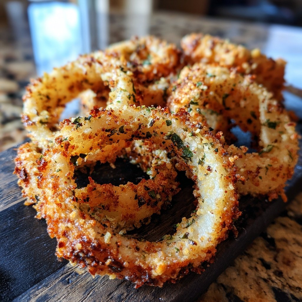 Super Bowl Crispy Onion Rings